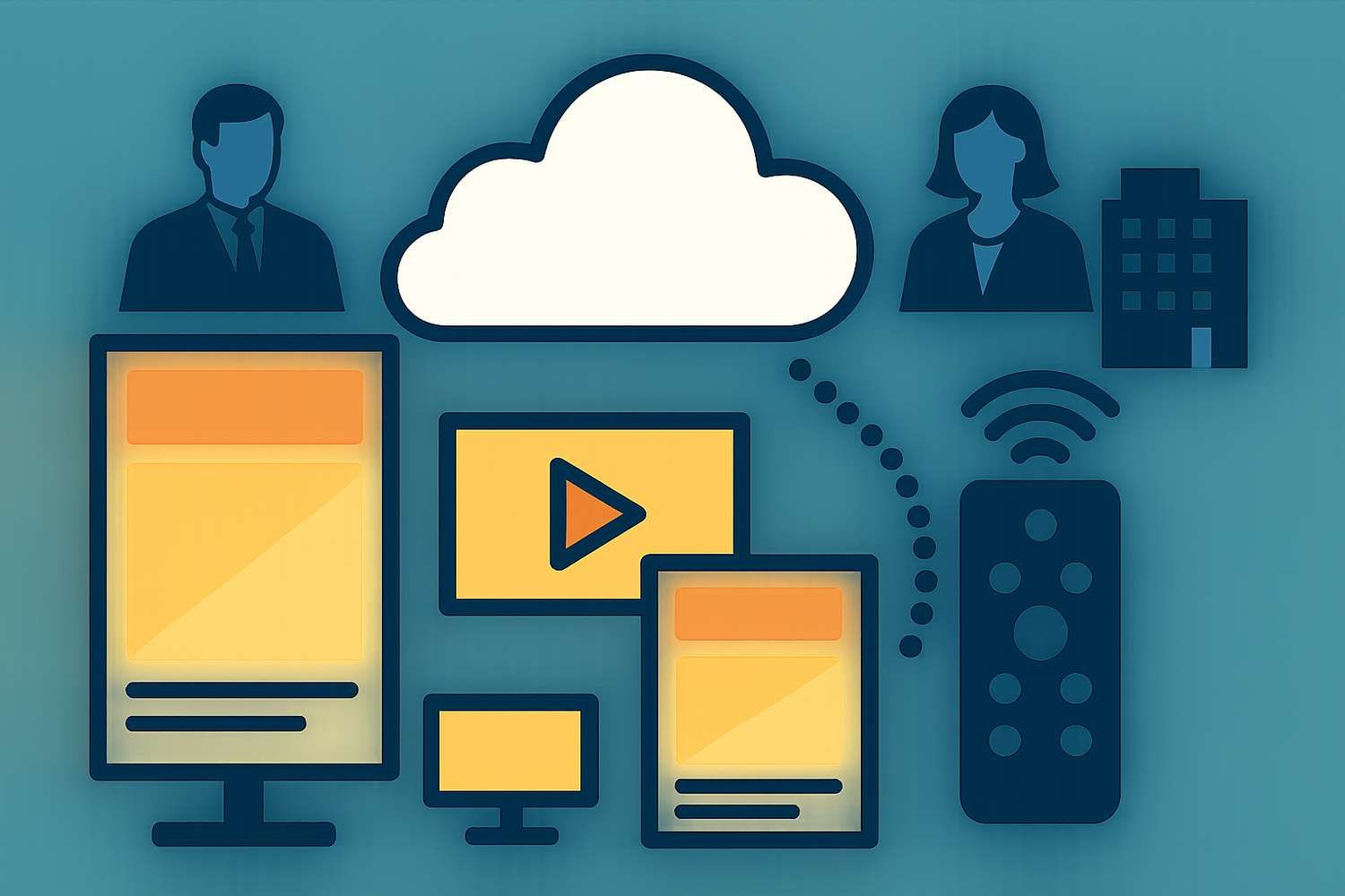 diagram digital signage hardware