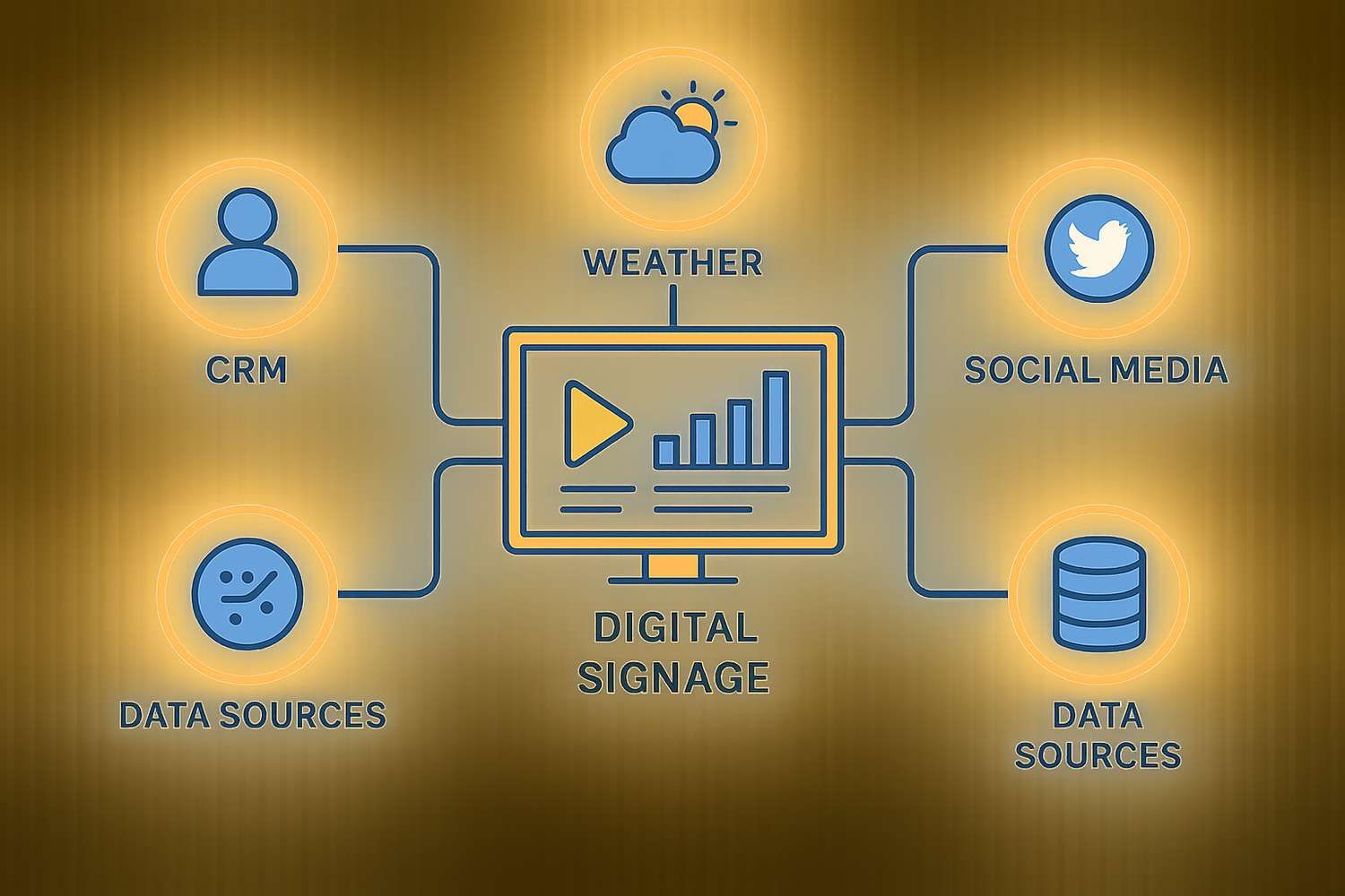 diagramme matériel d’affichage dynamique