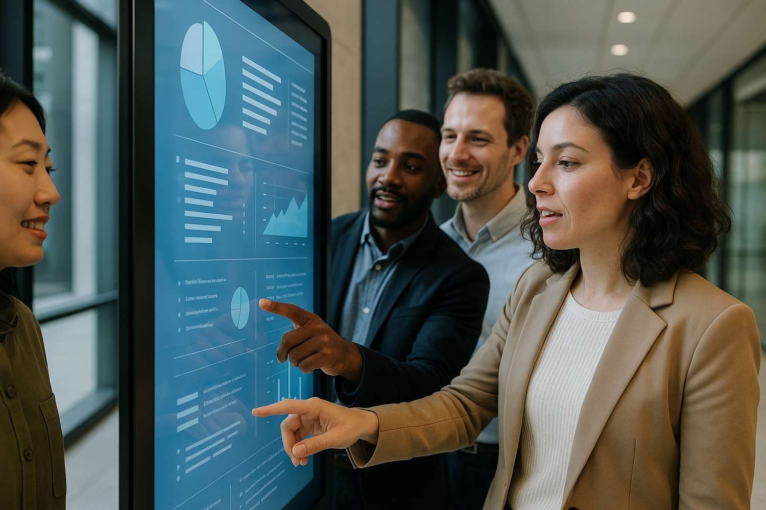 diagramme matériel d’affichage dynamique