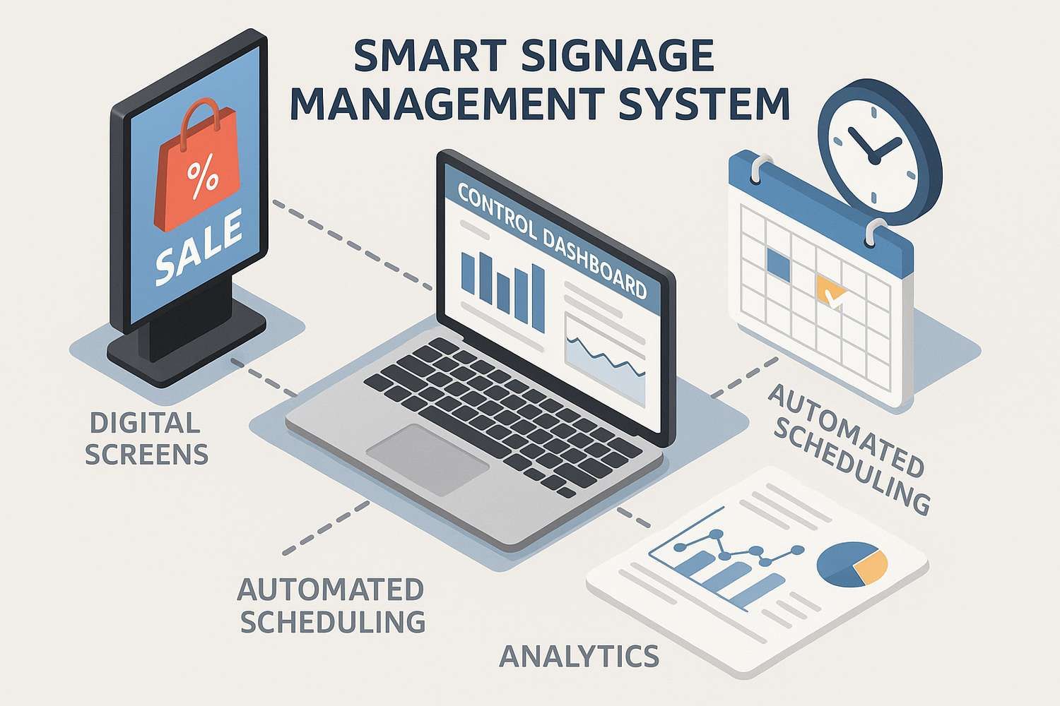 diagramme matériel affichage dynamique