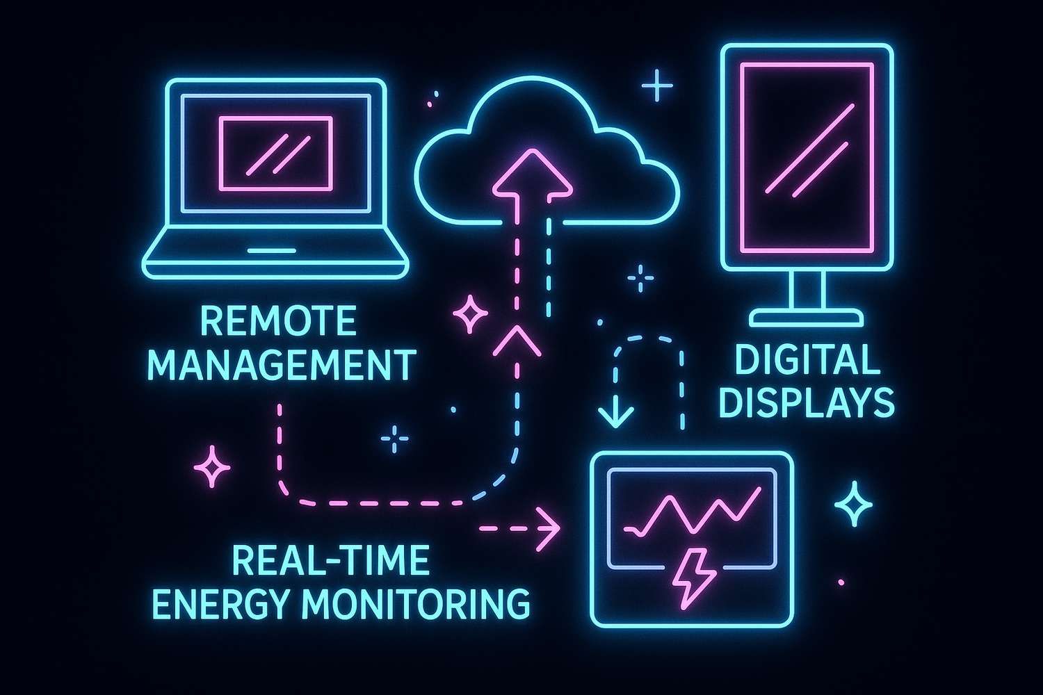 diagramme matériel affichage dynamique