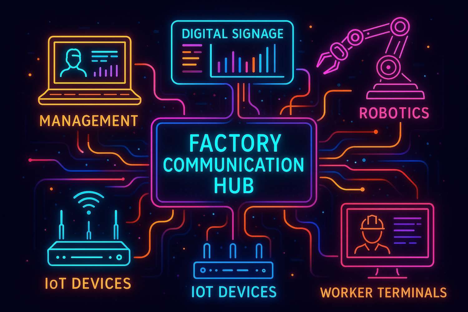 diagram digital signage hardware