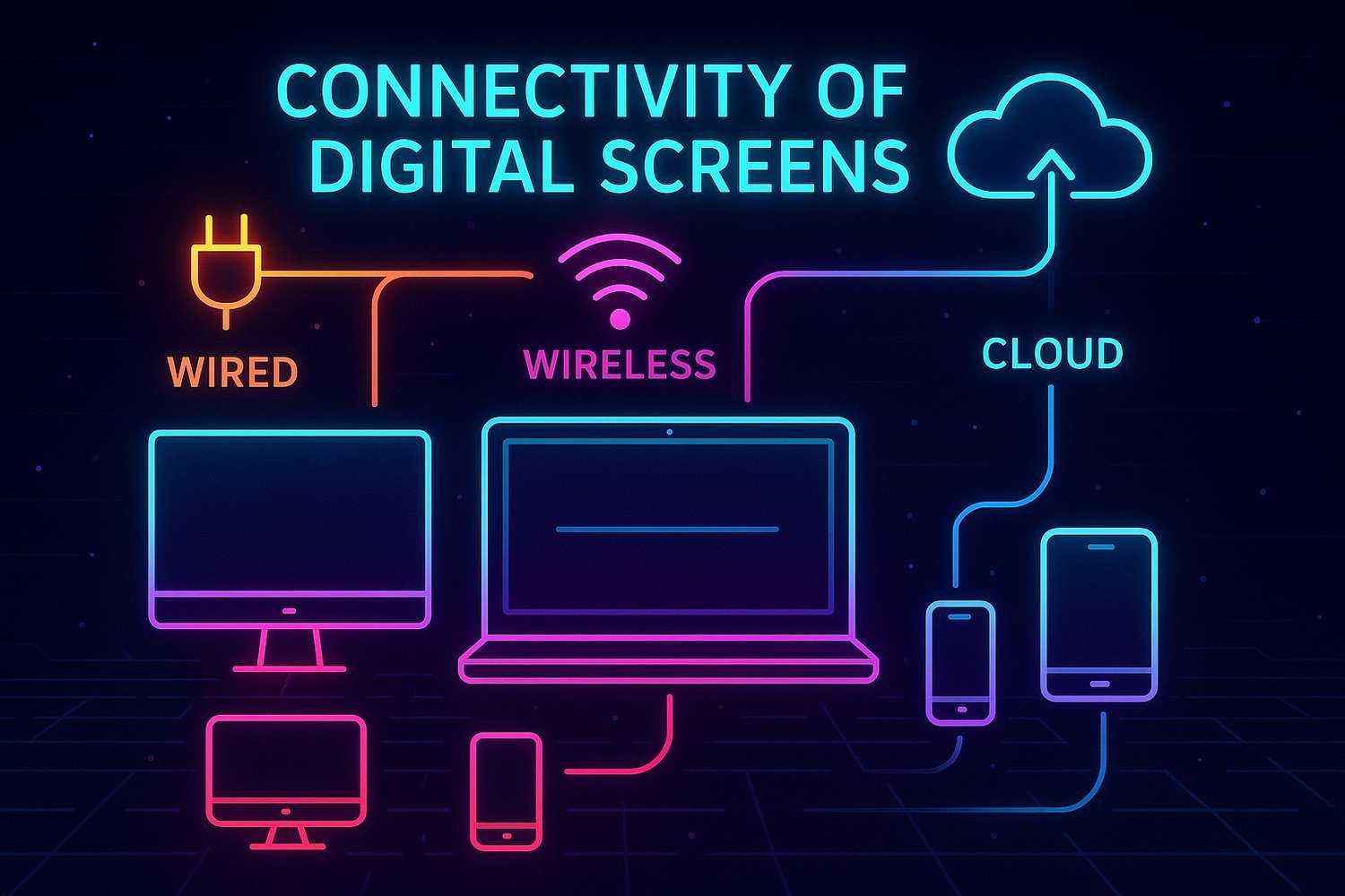 diagram digital signage hardware