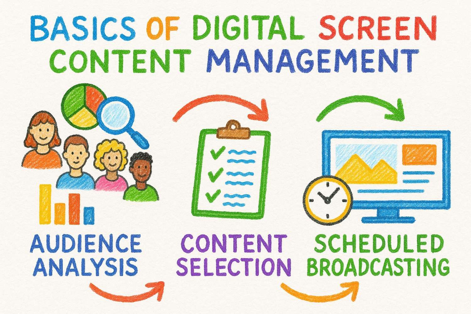 diagram digital signage hardware