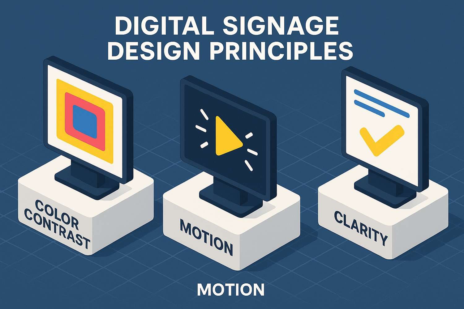 3D isometric illustration design principles