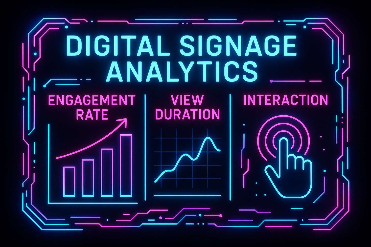 Infographie des métriques d'analyse de la signalisation
